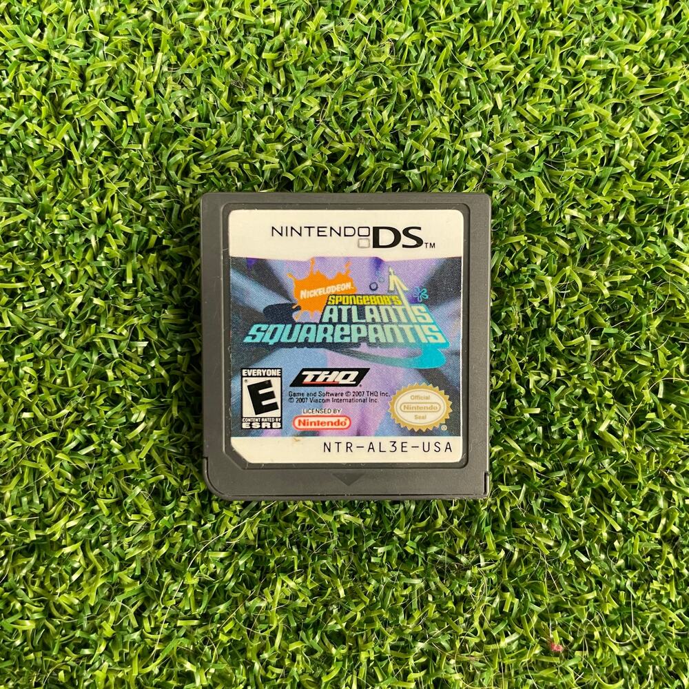 SpongeBob's Atlantis SquarePantis Nintendo DS